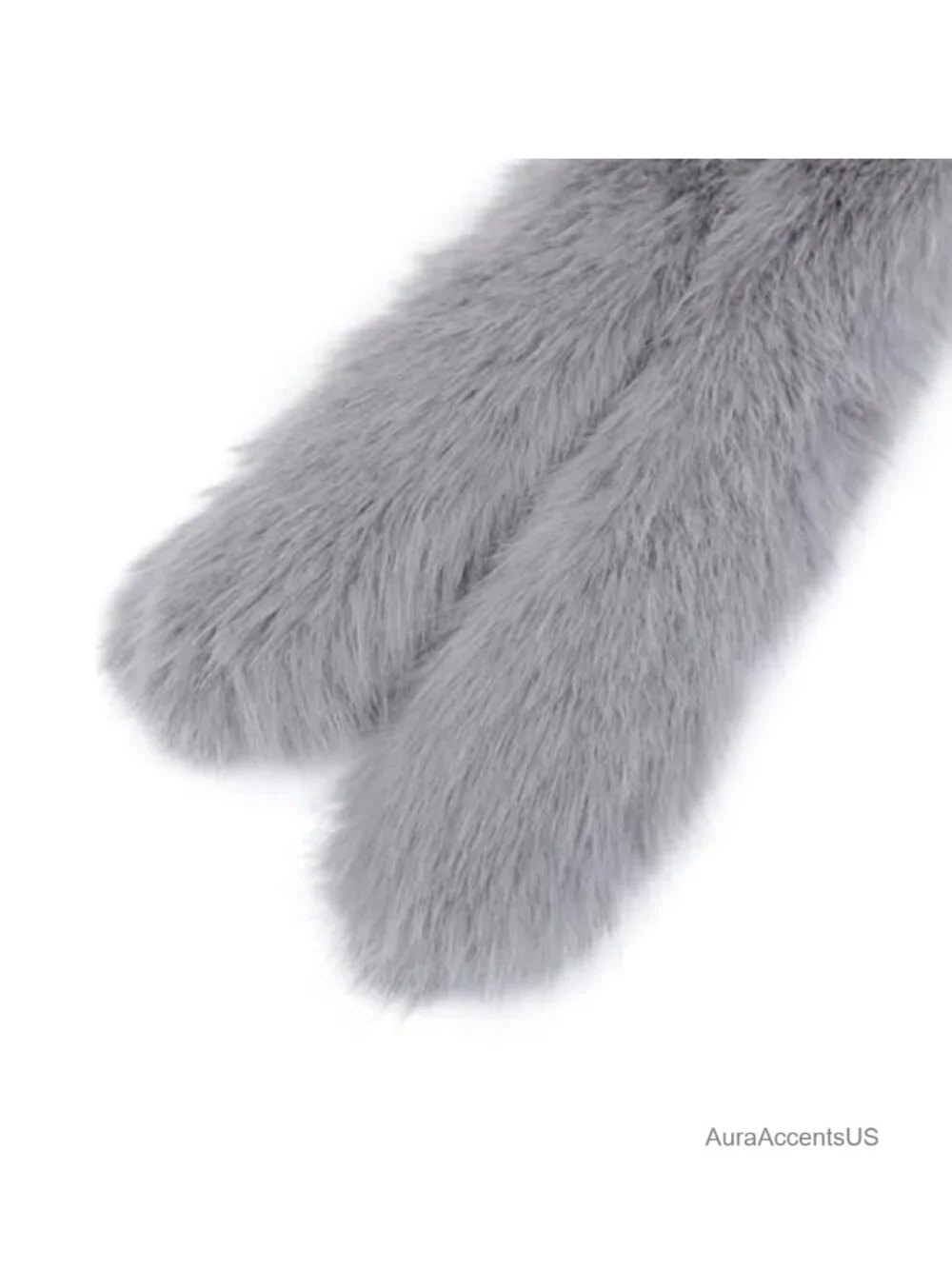 Faux Fur Collar Scarf Women Winter Neck Warmer Wrap